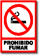 Prohibido fumar