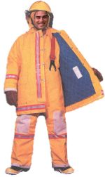traje de bombero