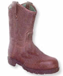 Bota industrial Vanvien - piel flor entera