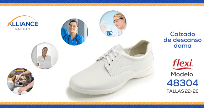 zapatos flexi blancos para mujer precio