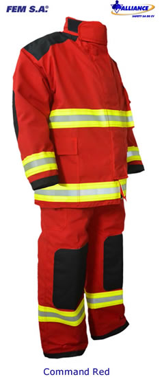 Traje de Bombero Command Red (Comando rojo)
