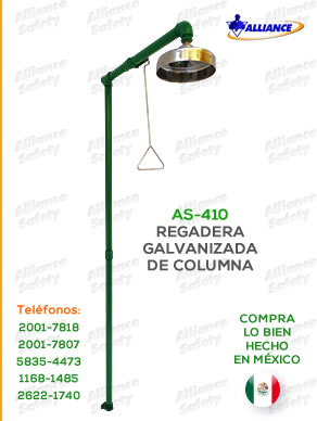 Regadera de columna (AS-410)