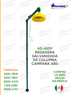 Regadera de columna (AS-410)
