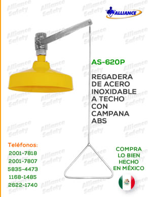 Regadera sencilla a techo (AS-610)