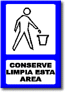 Conserve limpia esta &aacute;rea