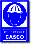 Uso obligatorio de casco