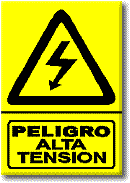 Peligro: Alta tensi&oacute;n
