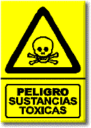 Peligro: Sustancias t&oacute;xicas
